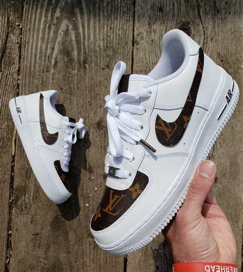 louis vuitton nike air force 1 custom|air force 1 louis vuitton value.